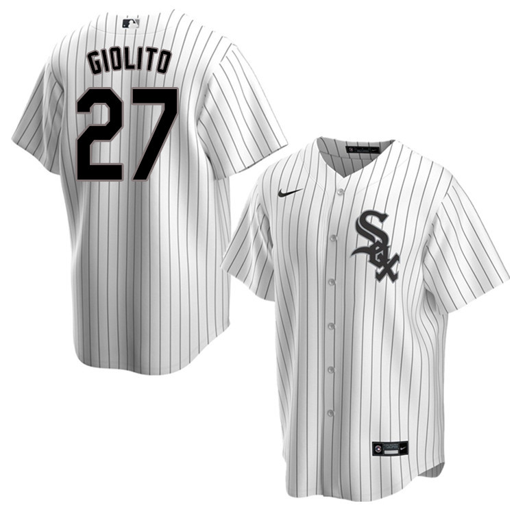 Nike Men #27 Lucas Giolito Chicago White Sox Baseball Jerseys Sale-Pinstripe